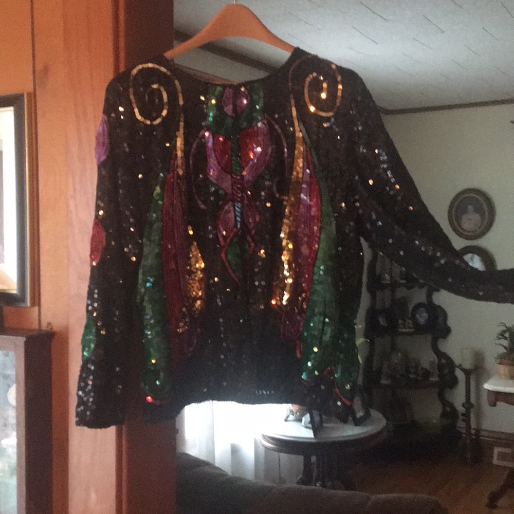 Vintage sequin jacket